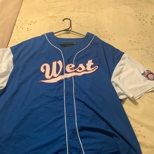 Really cool baseball West jersey